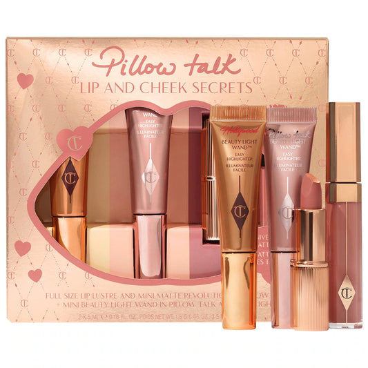 Charlotte Tilbury
Pillow Talk Lip and Cheek Secrets Set -Preventa-