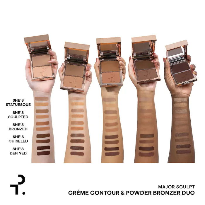 PATRICK TA-Major Sculpt Crème Contour & Powder Bronzer Duo- Preventa