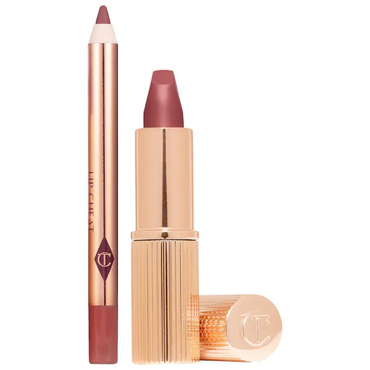 Charlotte Tilbury Mini Pillow Talk Lipstick & Liner Set -Preventa-