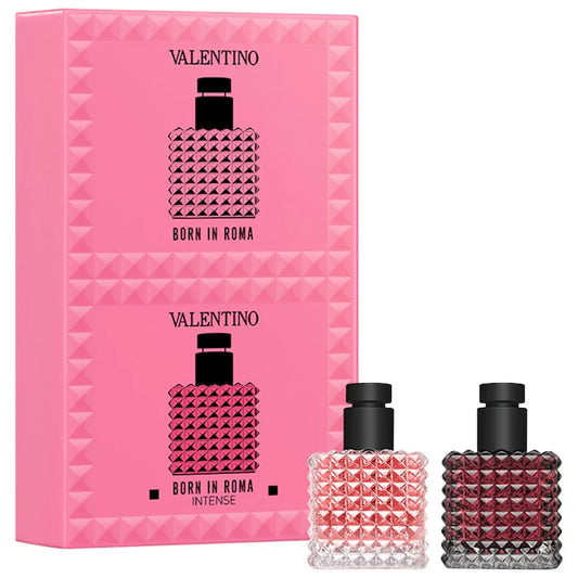 Valentino Mini Donna Born in Roma & Donna Born in Roma Intense Perfume Set -Preventa-