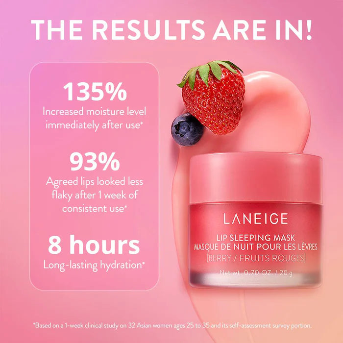 LANEIGE Berries 'N Choco Kisses Set- PREVENTA-