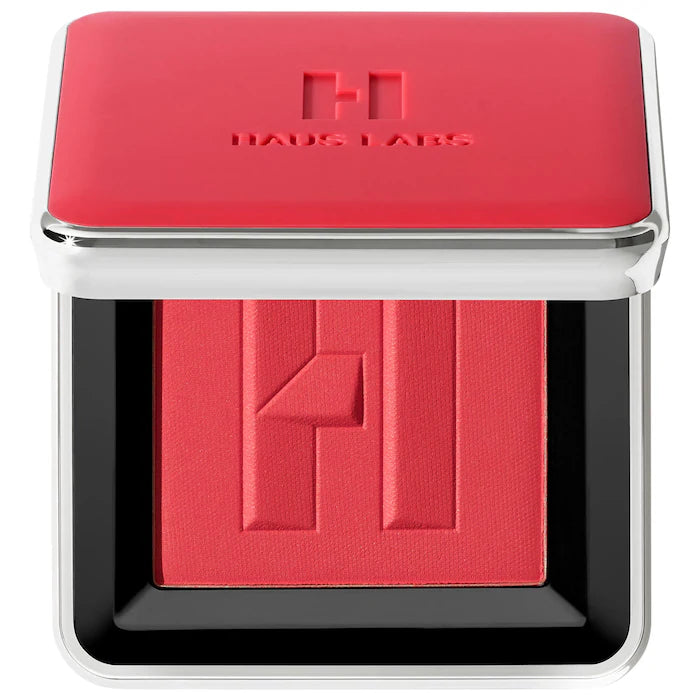 HAUS LABS BY LADY GAGA Color Fuse Talc-Free Blush Powder With Fermented Arnica- Preventa-