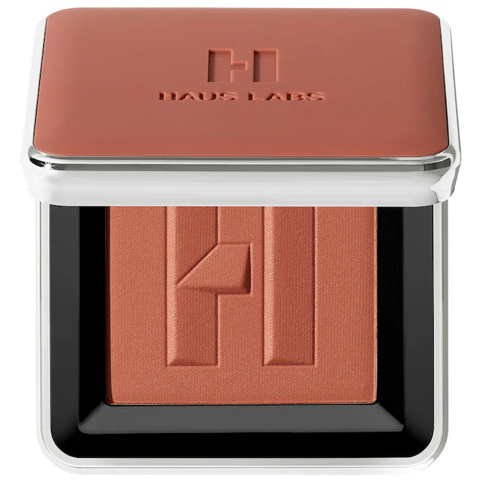 HAUS LABS BY LADY GAGA Color Fuse Talc-Free Blush Powder With Fermented Arnica- Preventa-